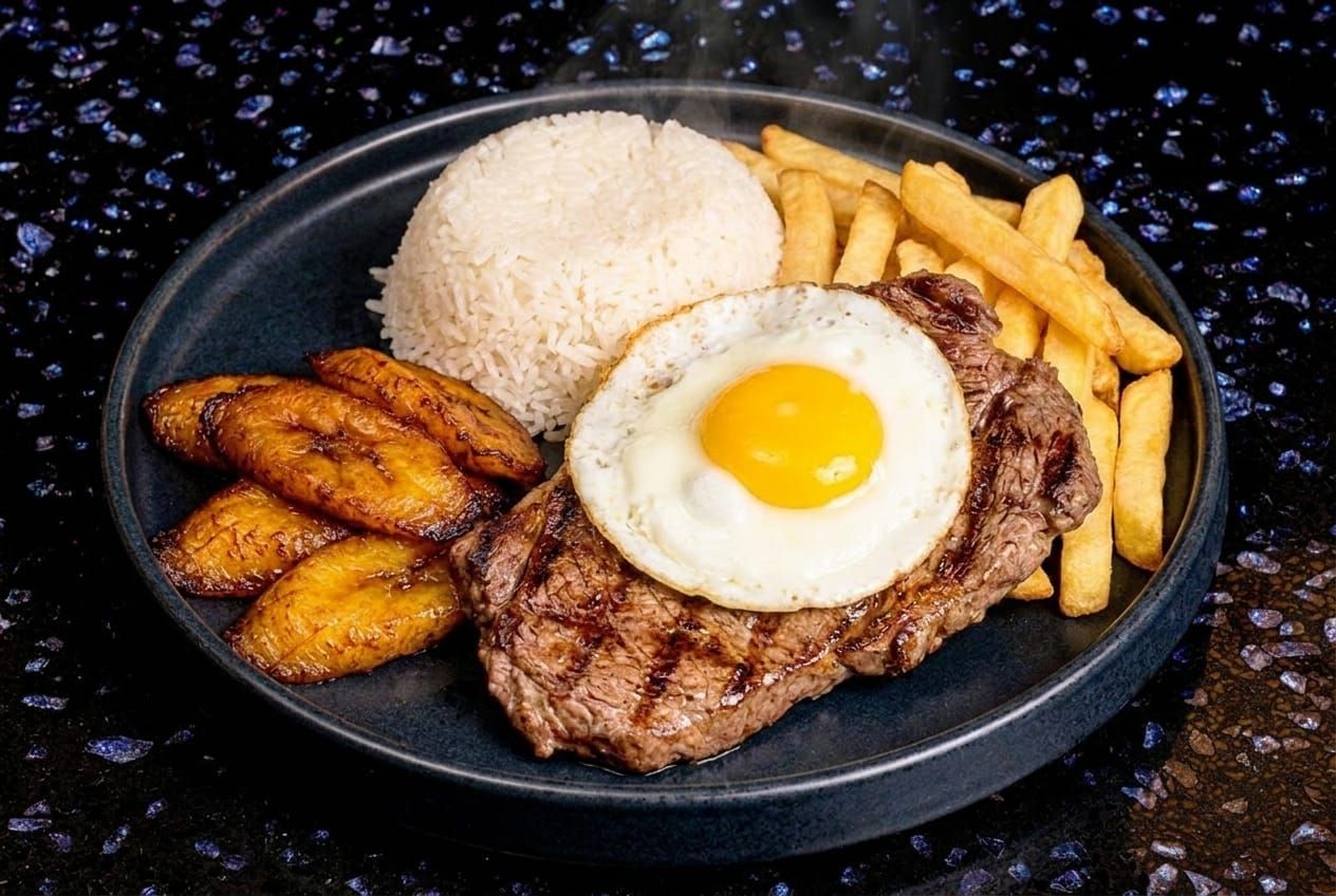 Bistec a lo Pobre