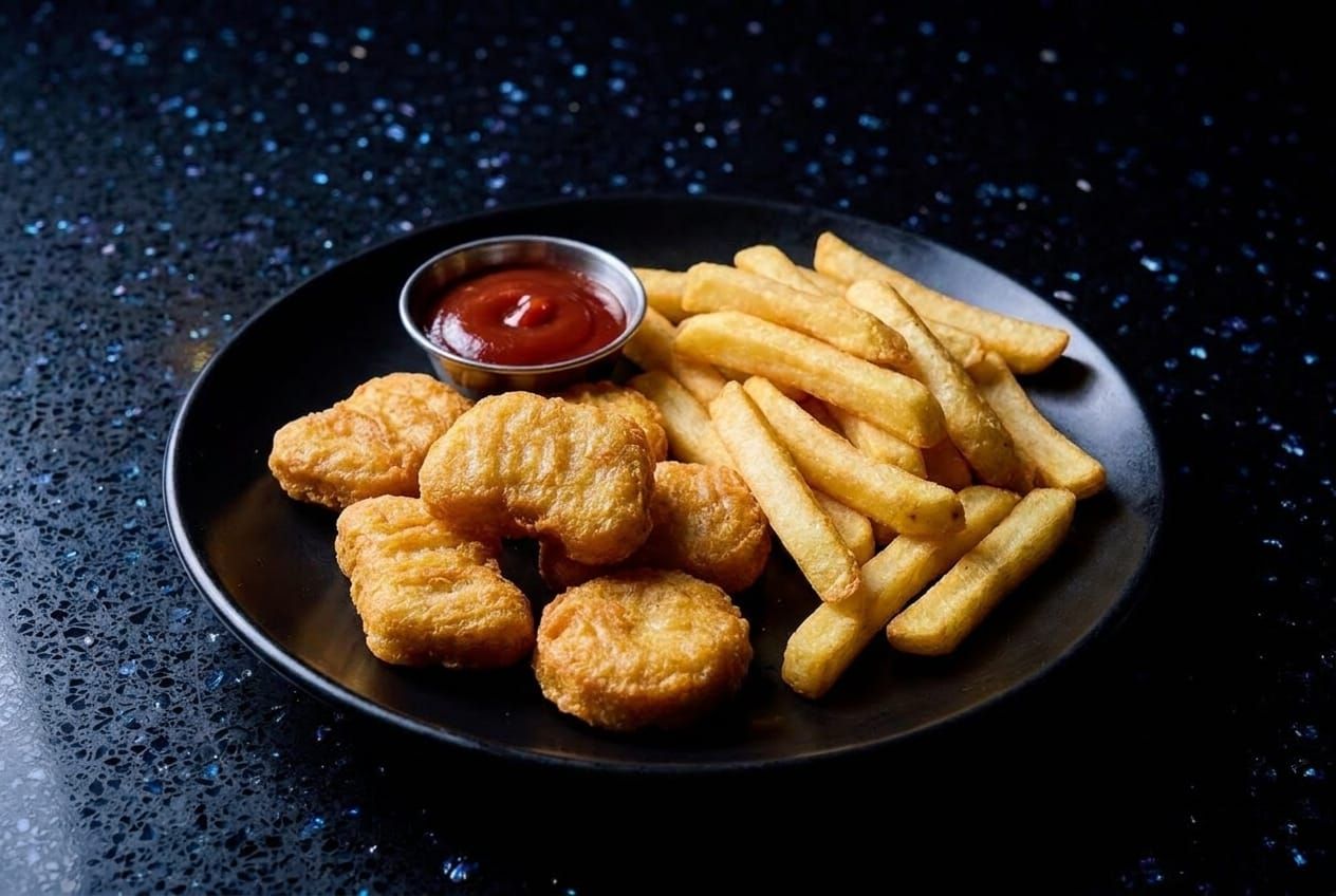 Chicken Nuggets with Fries