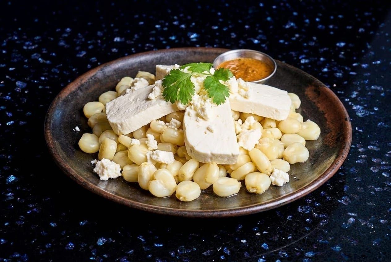 Choclo with Cheese