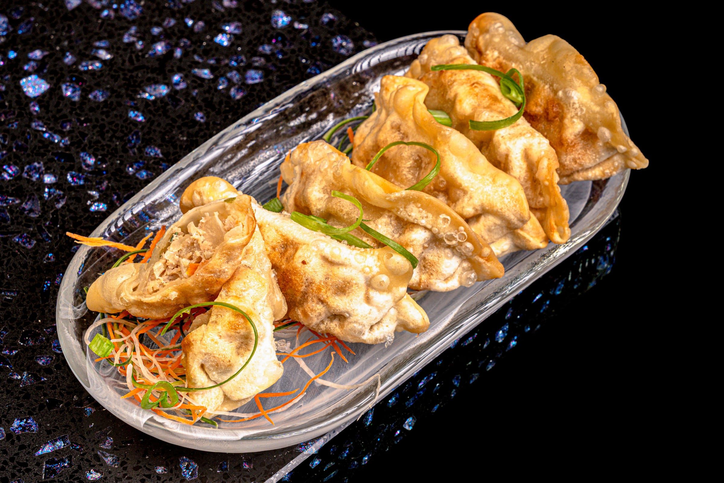 Five fried dumplings