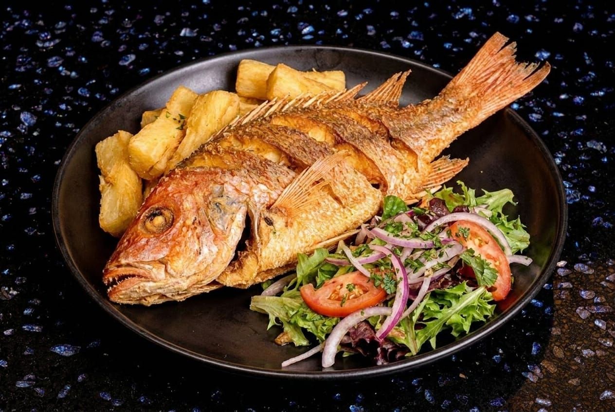 Fried Red Snapper