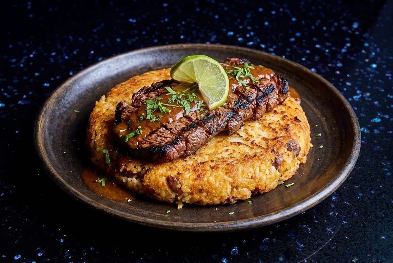 Tacu-Tacu with Steak