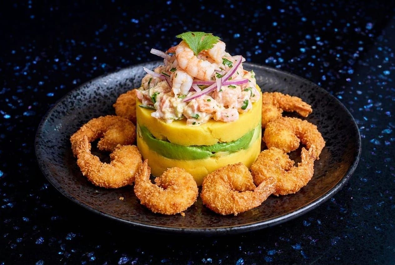 Xtreme Shrimp Causa